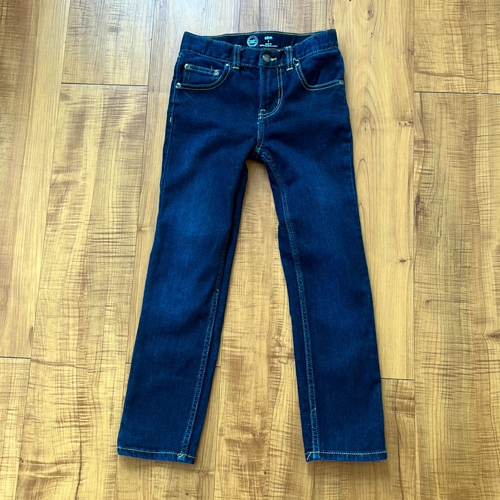 Boys Skinny Jeans. size 7 slim. Dark wash